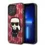 Karl Lagerfeld Ikonik Patch pevné puzdro pre iPhone 13 Pro Max 6,7