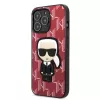 Karl Lagerfeld Ikonik Patch pevné puzdro pre iPhone 13 Pro Max 6,7