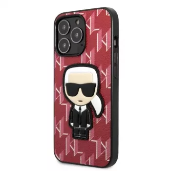 Karl Lagerfeld Ikonik Patch pevné puzdro pre iPhone 13 Pro Max 6,7
