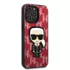 Karl Lagerfeld Ikonik Patch pevné puzdro pre iPhone 13 Pro Max 6,7