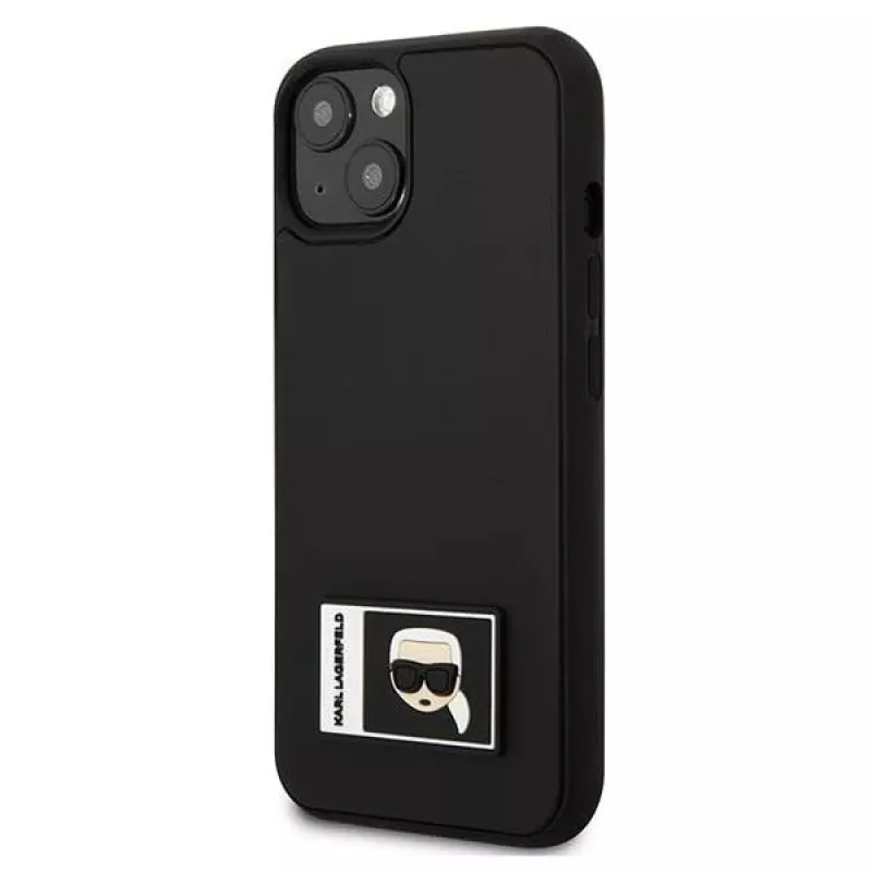 Karl Lagerfeld KLHCP13M3DKPK Ikonik Patch pevné puzdro pre iPhone 13/14/15 6,1