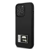 Karl Lagerfeld KLHCP13L3DKPK Ikonik Patch pevné puzdro pre iPhone 13 Pro / 13 6,1