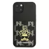 Karl Lagerfeld KF001284 Karlimals puzdro s priehradkou na karty pre iPhone 13/14/15 6,1