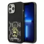 Karl Lagerfeld KLHCP13XCANCNK iPhone 13 Pro Max 6,7 palca pevné puzdro čierne Karlimals Cardslot