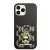 Karl Lagerfeld KLHCP13XCANCNK iPhone 13 Pro Max 6,7 palca pevné puzdro čierne Karlimals Cardslot