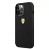 Ferrari FESSIHMP13LBK iPhone 13 Pro / 13 silikónové puzdro MagSafe čierna