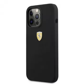 Ferrari FESSIHMP13LBK iPhone 13 Pro / 13 silikónové puzdro MagSafe čierna