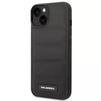 Karl Lagerfeld KLHCP14SPSQAK Puffy Elongated Logo pevné puzdro pre Apple iPhone 13/14/15 6,1