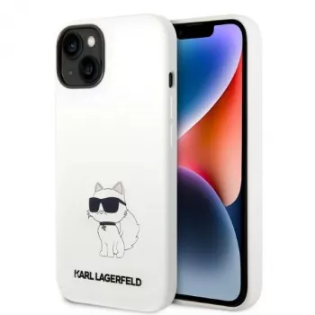 Karl Lagerfeld KLHMP14MSNCHBCH puzdro Silicone MagSafe pre iPhone 14 Plus / 15 Plus 6,7