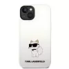 Karl Lagerfeld KLHMP14MSNCHBCH puzdro Silicone MagSafe pre iPhone 14 Plus / 15 Plus 6,7 inch biela Choupette