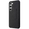 AMG pevné puzdro pre Samsung Galaxy S23+ (SM-S916) - Carbon Stripe & Embossed, čierna
