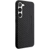 AMG pevné puzdro pre Samsung Galaxy S23+ (SM-S916) - Carbon Stripe & Embossed, čierna