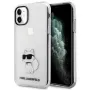 Karl Lagerfeld Ikonik Choupette pevné puzdro pre Apple iPhone 11 / XR 6,1
