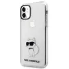 Karl Lagerfeld Ikonik Choupette pevné puzdro pre Apple iPhone 11 / XR 6,1