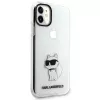 Karl Lagerfeld Ikonik Choupette pevné puzdro pre Apple iPhone 11 / XR 6,1
