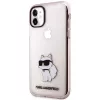 Karl Lagerfeld Ikonik Choupette pevné puzdro pre iPhone 11 / XR 6,1