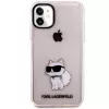 Karl Lagerfeld Ikonik Choupette pevné puzdro pre iPhone 11 / XR 6,1