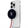 Ferrari FECBMSMENK 15W MagSafe bezdrôtová nabíjacia podložka – čierna