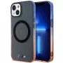 BMW iPhone 13/14/15 sivé pevné puzdro Gradient Bumper MagSafe