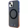 BMW iPhone 13/14/15 sivé pevné puzdro Gradient Bumper MagSafe