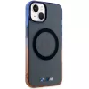BMW iPhone 13/14/15 sivé pevné puzdro Gradient Bumper MagSafe