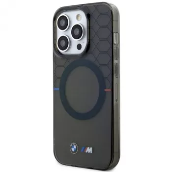 BMW Pattern MagSafe puzdro pre iPhone 13 Pro Max 6,7 inch sivé