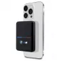 BMW M Collection MagSafe powerbanka 5000mAh 15W bezdrôtová nabíjačka s káblom USB-C čierna