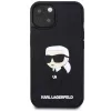 Karl Lagerfeld KLHCP14M3DRKINK pevné puzdro Rubber Ikonik 3D pre iPhone 14 Plus / 15 Plus 6.7 čierne