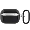 BMW ochranné puzdro pre AirPods Pro 2. generácie, čierne, s dizajnom M-Stripe