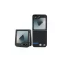 BMW pevné puzdro Carbon Blue Line pre Samsung Galaxy Z Flip6 / Z Flip7 FE – čierne