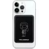 Karl Lagerfeld Ikonik MagSafe bezdrôtová powerbanka 3000mAh čierna