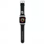 Karl Lagerfeld 3D Rubber Karl Head náramok pre Apple Watch 38/40/41mm čierny