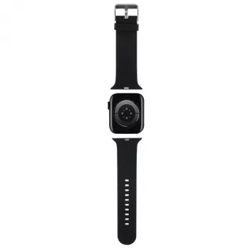 Karl Lagerfeld 3D Rubber Karl Head náramok pre Apple Watch 38/40/41mm čierny