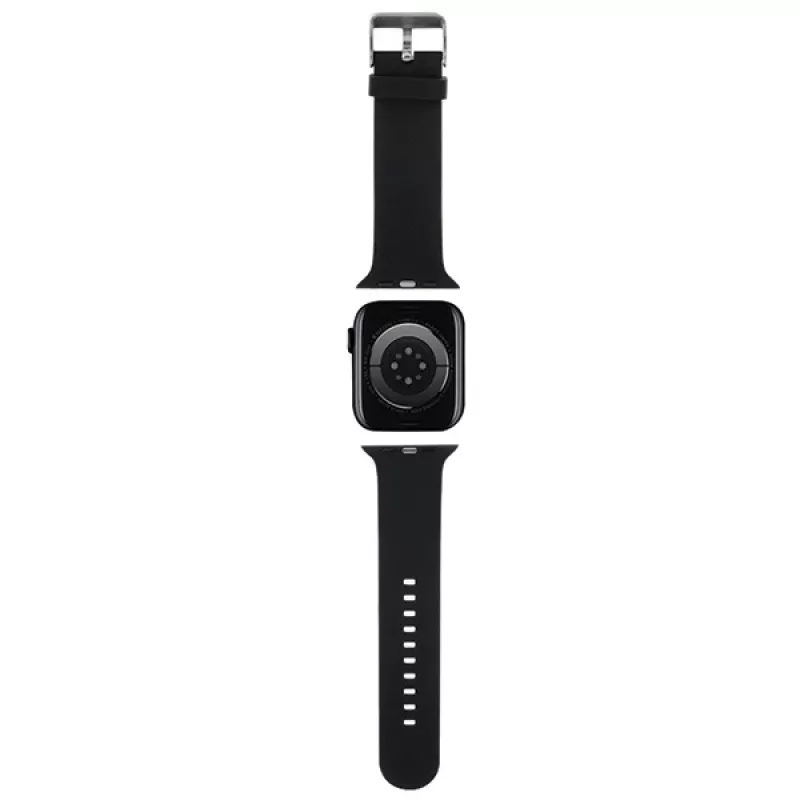 Karl Lagerfeld 3D Rubber Karl Head náramok pre Apple Watch 38/40/41mm čierny