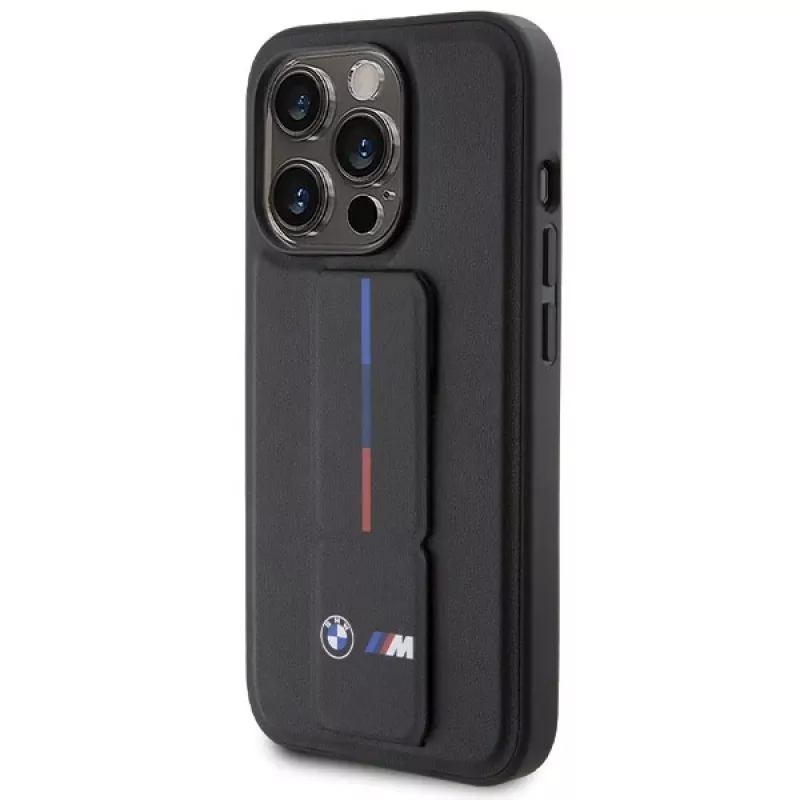 BMW pevné puzdro Grip Hot Stamp pre iPhone 15 Pro 6,1