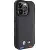 BMW Leather Stamp Tricolor puzdro pre iPhone 15 Pro 6,1