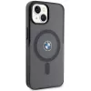 BMW BMHMP15MDSLK iPhone 15 Plus / 14 Plus 6,7 inch čierne pevné puzdro IML Signature MagSafe