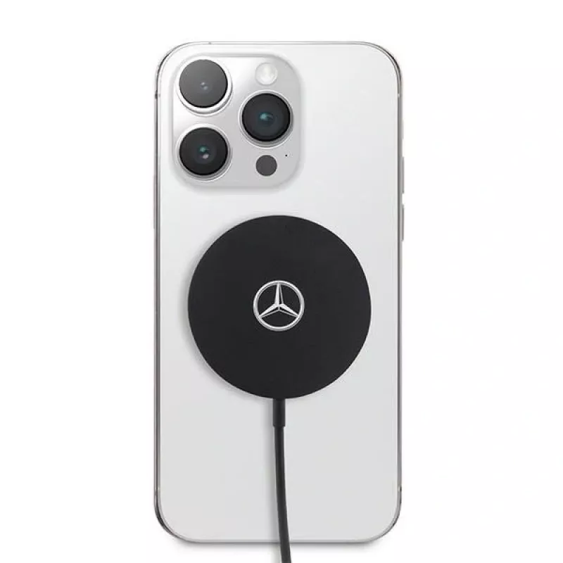 Mercedes-Benz MagSafe bezdrôtová nabíjacia podložka 15W čierna
