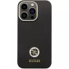 Guess GUHCP13LM4DGPK iPhone 13 Pro / 13 pevné puzdro silikónové Logo Strass 4G čierne