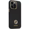 Guess GUHCP13LM4DGPK iPhone 13 Pro / 13 pevné puzdro silikónové Logo Strass 4G čierne