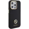Guess GUHCP15LM4DGPK iPhone 15 Pro 6.1 čierne pevné puzdro silikónové Logo Strass 4G