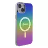 Guess IML Iridescent MagSafe zadný kryt pre Apple iPhone 15 Plus, multi-color