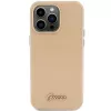 Guess Glitter Glossy Script pevné puzdro pre iPhone 15 Pro 6,1
