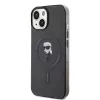 Karl Lagerfeld Ikonik pevné puzdro MagSafe pre iPhone 13/14/15 6,1 palca čierne
