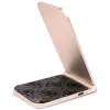 Guess skladacia 2-in-1 bezdrôtová nabíjačka GUDCFAL4PEGW 15W hnedá 4G vzor MagSafe