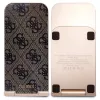 Guess skladacia 2-in-1 bezdrôtová nabíjačka GUDCFAL4PEGW 15W hnedá 4G vzor MagSafe