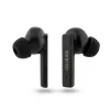 Guess potlačené logo True Wireless Stereo Bluetooth slúchadlá s nabíjacím puzdrom (čierna)