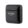 Guess potlačené logo True Wireless Stereo Bluetooth slúchadlá s nabíjacím puzdrom (čierna)