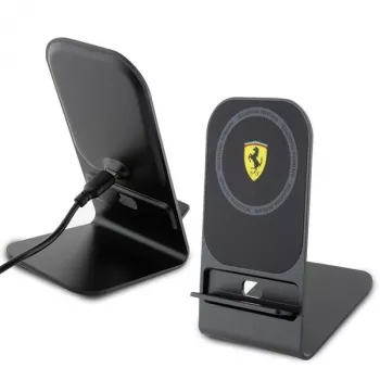 Ferrari kolekcia 2023 MagSafe 15W bezdrôtová nabíjacia podložka - čierna