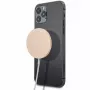 Guess GUCBMSLRD 15W MagSafe bezdrôtová nabíjacia podložka - zlatá